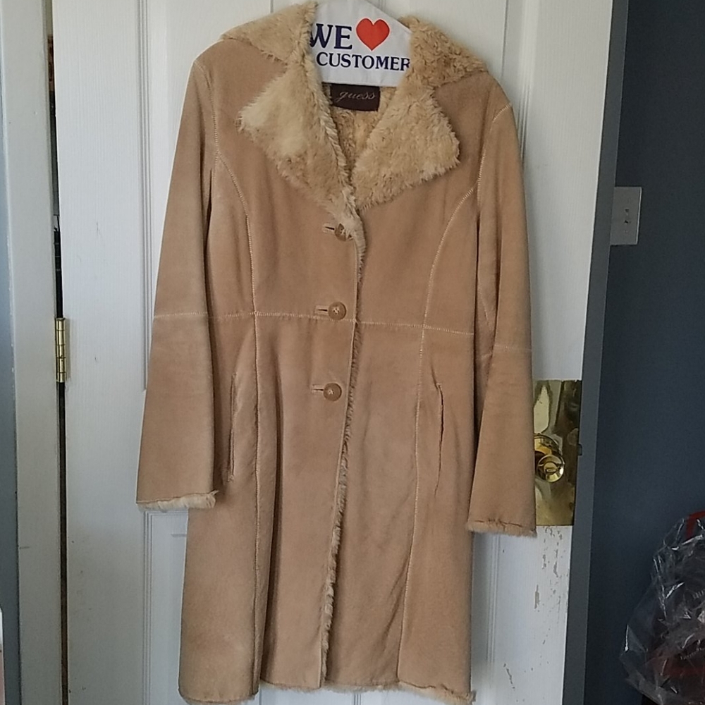 Women's Guess suede coat